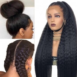 100% Human Hair Lace Front Wigs, Natural Looking Hairline - Juliahair |  Julia hair