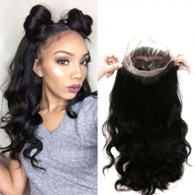 lace frontal vs 360 frontal